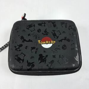 Tombert Pokémon Themed 5x4 Hard Zip Case – Black Storage Case